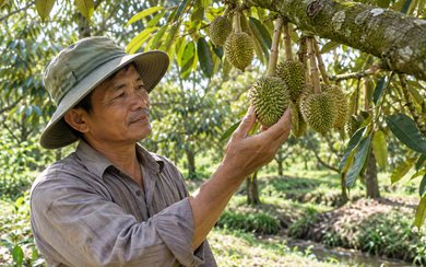 Sầu Riêng Bị Mướp: Nguyên Nhân & Cách Kéo Bề Ngang Phình Ra